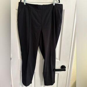 Nine West Elegant Black Women's Relaxed Crop Pant XL